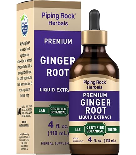 Amazon.com: Horbäach Ginger Root Extract Liquid | 2 oz | Alcohol